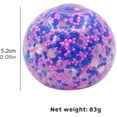 thumbnail image 5 of 1pcs Squeeze Ball Toy, Stress Balls Sensory Fidget Toy pour enfants Adultes Balle antiestrés, très approprié pour les adultes et les enfants, pour tuer le temps Orange Adepaton HS-0410, 5 of 5