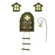 thumbnail image 2 of Miniatura Gnome Hada Casa Ventana y Puerta de Árboles Decoración Glow in Dark Hada Puerta y Ventanas Árbol Tocón Hada Jardín Ornamento Accesorios al aire libre, 2 of 8