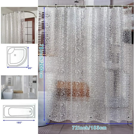 Heavyweight 8g Bathroom Shower Stall Curtain Liner 72 W X 78 H Waterproof No Chemical Smell Or For Bathtub Canada Heavyweight 8g Bathroom Shower Stall, Shower Stall Curtain