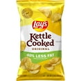 thumbnail image 3 of Lay's 40% Less Fat Original Kettle Cooked Potato Chips, 8 oz Bag, 3 of 5