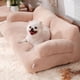thumbnail image 3 of Sofá Cama para Gatos, Cálido, Suave, Lavable, Calmante, Cama para Perros, sofá de Felpa Esponjoso para Mascotas, Cama para Dormir para Perros Pequeños y Gatos (XXL), 3 of 9