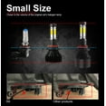 thumbnail image 6 of For GMC Acadia 2012-2019 LED Headlight High/Low Beam Bulbs 6000K Kit White US, 6 of 11