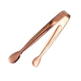 thumbnail image 2 of Worallymy Mini Stainless Steel Sugar Tong Hotel Bar Ice-Cube Picker Coffee Tea Food Serving Tool, Rose Golden, 2 of 10