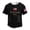Black, variant on Men's USA 250 Years of Freedom Patriotic T-Shirt American Flag Casual Tee 250th Anniversary Shirt