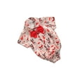 thumbnail image 2 of FOCUSNORM Toddler Short Sleeve Romper Christmas Cartoon Pattern with Bow, 2 of 6
