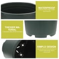 thumbnail image 4 of OUNONA Green Plastic Flowerpot with Anti-Skid Base for Tree, Grass, and Planting Use, Thickened Design, 4 of 5