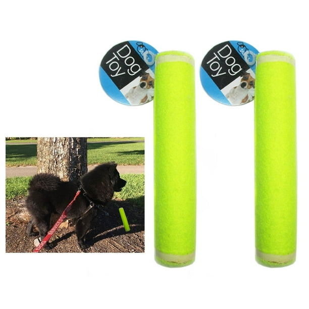 CHUANK 2 Pet Dog Puppy Tennis Ball Stick Throw Chucker Launcher Squeaky Toy Play Fetch