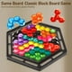 thumbnail image 4 of Juego De Rompecabezas Hexagonal, Rompecabezas Con Patrón De Forma Hexagonal, Bloque De Rompecabezas 2 En 1 Educativo Para Niños Y Niñas, 4 of 7