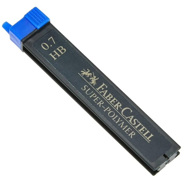 Faber-Castell Pencil Leads - 0.7 Mm 1 Box 12 Leads