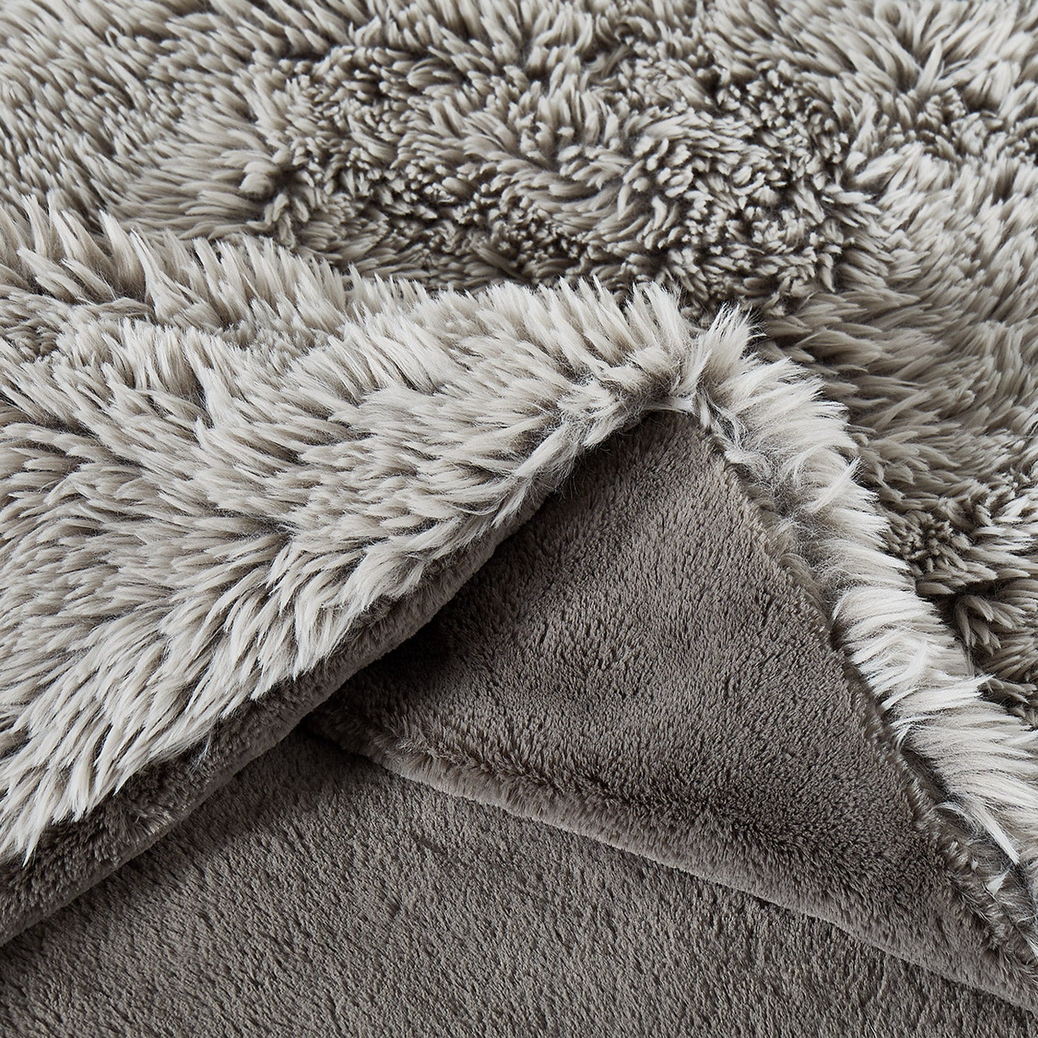 Frye Arctic Light Gray Throw, 60 in x 70 in