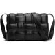 thumbnail image 1 of Bolso de mano cruzado tejido para mujer, pequeño bolso de hombro tipo mensajero, cartera de mano, bolso cuadrado, 1 of 5
