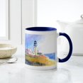 thumbnail image 4 of CafePress - Cape Cod Light Print Stainless Steel Travel Mugs - 11 oz Ceramic Mug - Novelty Coffee Tea Cup, 4 of 4