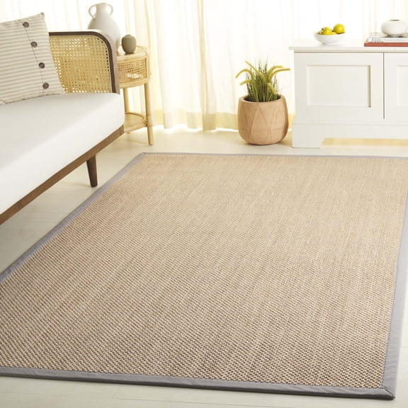 Safavieh Natural Fiber Ridley Solid Color Area Rug, Maize/Beige, 5' x 8'
