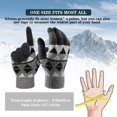 thumbnail image 2 of Guantes de invierno cálidos de punto de lana estampados, guantes cálidos para pantalla táctil, guantes de vellón suave, guantes para escribir y enviar mensajes de texto, 2 of 5