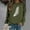#7-Army Green, variant on Azrian Fall Time Sweatshirts for Womens Clearance,Plus Size Casual Pullover Hoodies Women's Long Sleeves Casual Shirts Printed Round-Neck Sweatshirt Pullover Loose Tunic Tops Winter 2023 on Sale