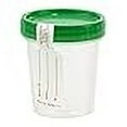 thumbnail image 2 of Sterile Specimen Collection Cups with Green Lid, 4 oz/120ml with Graduations(12 Pack), 2 of 4