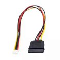 thumbnail image 4 of PH 20mm 4Pin Small Type to 15Pin HDD SATA Power Supply Cable Cord 20AWG Wire For Industrial all-in-one HD Mini PC PDD 02M 04M, 4 of 5