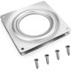 thumbnail image 1 of Placa de rodamientos giratoria cuadrada con tornillos, placa giratoria de bola de acero, placa giratoria para mesa de TV, silla y taburete (1 unidad, LingWen 8390605157141, 1 of 1