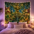 thumbnail image 2 of Highly Forest During With Magical Twilight Detailed Massive, Mystical Fantasy for Space Lovers, Galaxy Room Decor, Mother's Day Gift, Tapestry Wall Hanging for Bedroom and Dorm, 2 of 7