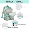 thumbnail image 4 of Dachshund Dog and Pizza Backpack for School,Cute School Bag,Schoolbag with Adjustable Shoulder Straps & Padded Back,15.25"x11.5"x5.25", 4 of 6