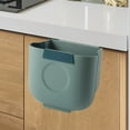 thumbnail image 6 of AuroraX Stylish Kitchen Trash Can Multiple Sizes Hanging Green Garbage Can Contemporary Plastic Garbage Bin for Compact Spaces, 6 of 6