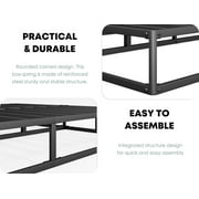ULIESC 7 inch King Metal Box Spring, Sturdy Mattress Foundation, Fabric Cover Included, Easy Assembly