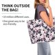 thumbnail image 2 of Disketp Lilies Flowers Bolsa Tote Estampada para Mujer, Bolso de Hombro y de Mano para Compras y Viajes, 2 of 8