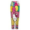 thumbnail image 3 of Hello Kitty Womens Comfy Pajama PJ Pants Lounge Pants Sleepwear Drawstring PJ Bottoms Pants, 3 of 7
