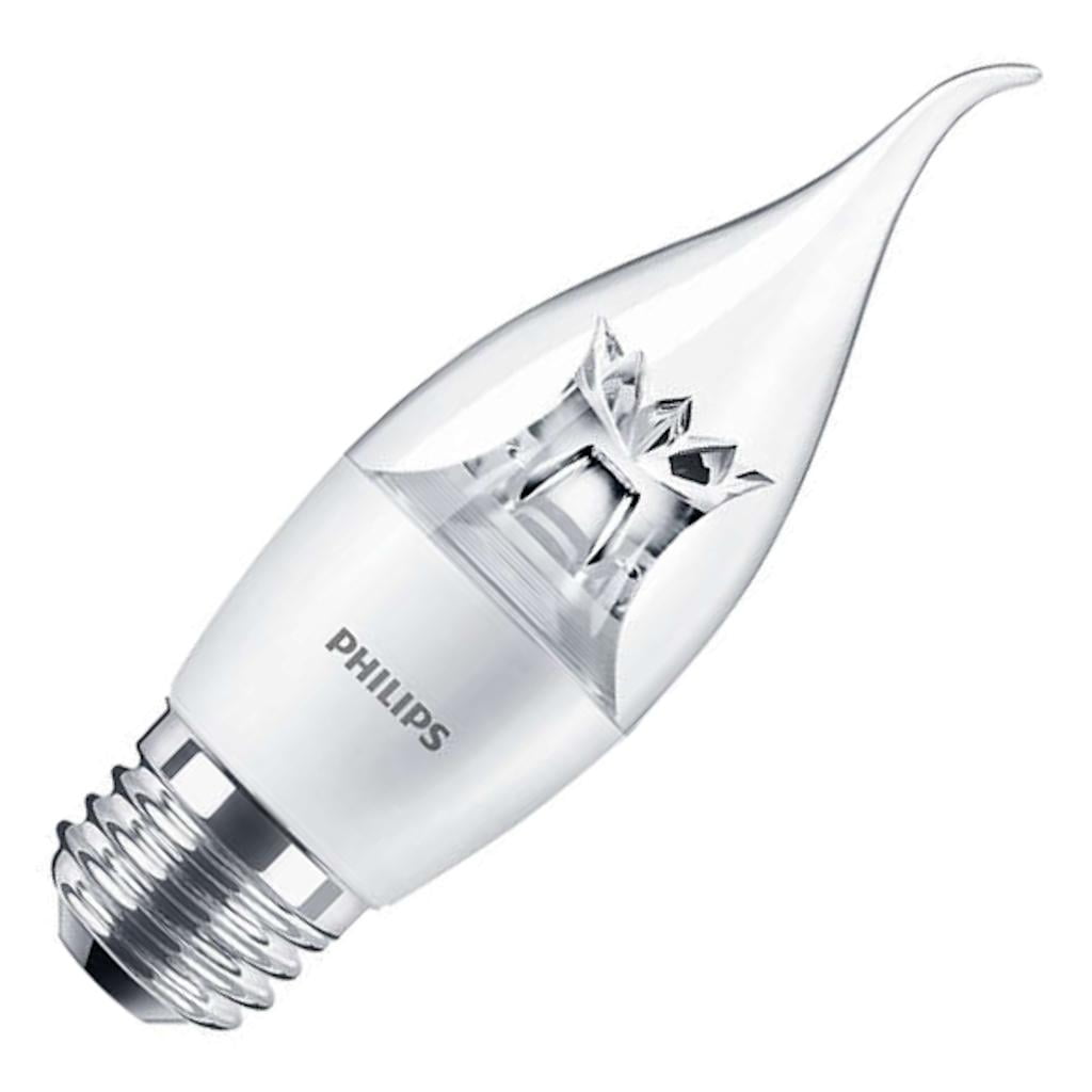 Philips 458182 4.5BA12/LED/82722/E26/DIM 120V Blunt Tip LED Light Bulb