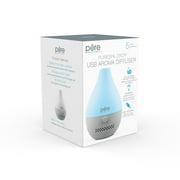 Pure Enrichment PureSpa Drop USB Aroma Diffuser, 3-1/2 x 5-1/2
