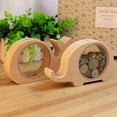 thumbnail image 4 of Coofit Coin Bank Creative Wood Animal Shape Coin Saving Box Money Saving Box, 4 of 8