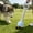 Blue, variant on HOARBOEG Long Handled Pet Poop Scooper, Foldable Dog Poop Pick Up Tool with Bag Attachment, 18.89in Waste Shovel for Dogs Cats, Portable Feces Cleaner