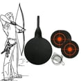 thumbnail image 1 of de objetivos aterial acero portátiles gruesos con montaje de cadena Arma aterial acero inoxidable Objetivo Plinking Accesorios de de objetivo DYNWAVEMX Placas de tiro, 1 of 8