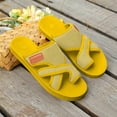 thumbnail image 6 of Women's Orthopedic Sandals With Arch Support Breathable Mesh Platform Flip Flops, Comfortable Adjustable Slide Sandals For Women, Cushioned Walking Shoes For Beach 37, 6 of 6