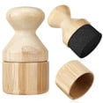 thumbnail image 1 of FESTFENDS 2 Pcs Oil Applicator Wood with Bamboo and Sponge for Home Cooks Chopping Board Maintenance, 1 of 7