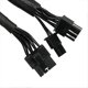thumbnail image 5 of 2-pack 8-PIN to 8-Pin (6+2) PCIE VGA Power Cable Compatible with Supernova, 5 of 5