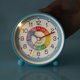 thumbnail image 4 of Silent Children's Alarm Clock, Blue Metal Alarm Clock Night Light, Kids Clock, 4 of 5