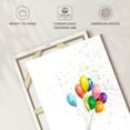 thumbnail image 6 of Elephant Stock The Elephant And The Balloons Wall Art - Vertical Canvas Wall Art - Living Room Wall Decor - Animal Canvas - White And Pink Decor By Ashvin Harrison - 20" x 30", 6 of 8