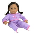 thumbnail image 3 of Sophia's Flannel Sleeper with Sherpa Heart Design for 15'' Dolls, Hot Pink, 3 of 4