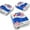 Pacific Blue, variant on FIMO Soft Polymer Oven Modelling Clay - Most Popular Colours - 57g - Set of 3 - Flesh Light