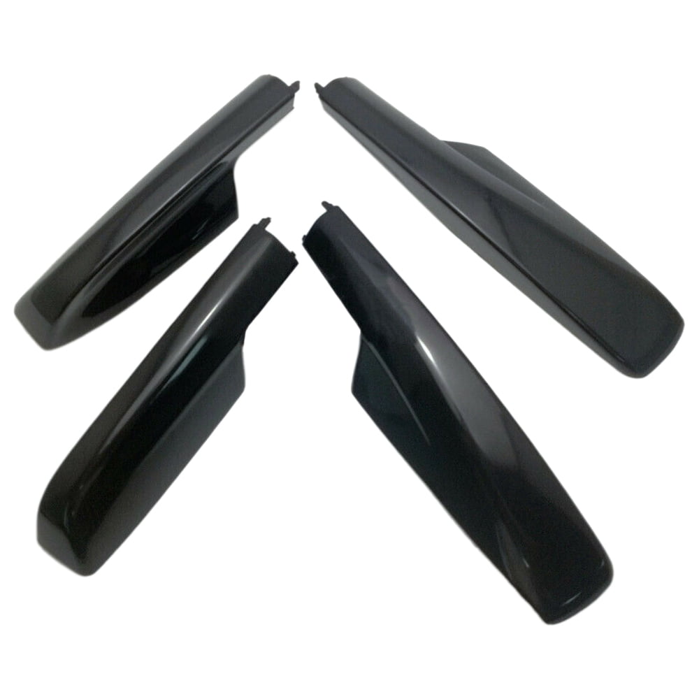 4Pcs Black Roof Rack Cover Rail End Shell for Highlander XU20 20012007