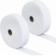 thumbnail image 1 of 2 rollos de tiras de guata Jelly Roll, tiras de tela de mezcla de algodón Jellyroll, 72 yardas x 2 1/4 pulgadas, tiras de tela blanca perforadas para tapicería de colcha, 1 of 9
