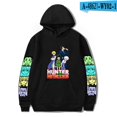 thumbnail image 1 of HUNTER X HUNTER Sudaderas con capucha Chaqueta informal Niños adultos Niños Tallas Killua Zoldyck Cosplay Jersey Jersey Unisex01 negroNiños 120 Deng Xun unisex, 1 of 2