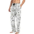 thumbnail image 4 of Men's Pajama Pants with Pockets Sleepwear Lounge Pants Stretch Casual Cute Pig 8, 4 of 6