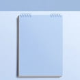 thumbnail image 4 of Top Spiral Notebook Hardcover Steno Pad, 60 Pages Spiral Notepad 5.5"x8.3" Top Bound Steno Notebook, Lined Paper Left Handed Notebook for Work Office Note Drawing Daily Writing Journal 1Pc,Blue, 4 of 5