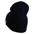 thumbnail image 2 of US Navy Veteran Military Embroidered Heavyweight Classic Knit YP Short Beanie - Navy OSFM, 2 of 5