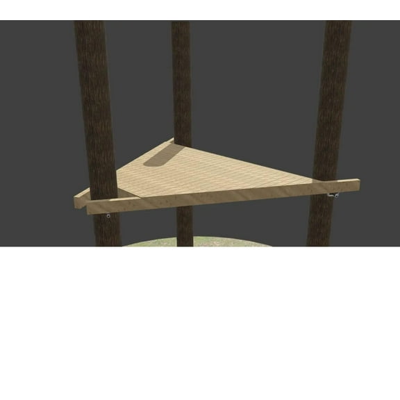 3 TREE TREEHOUSE PLATFORM KIT - STANDARD