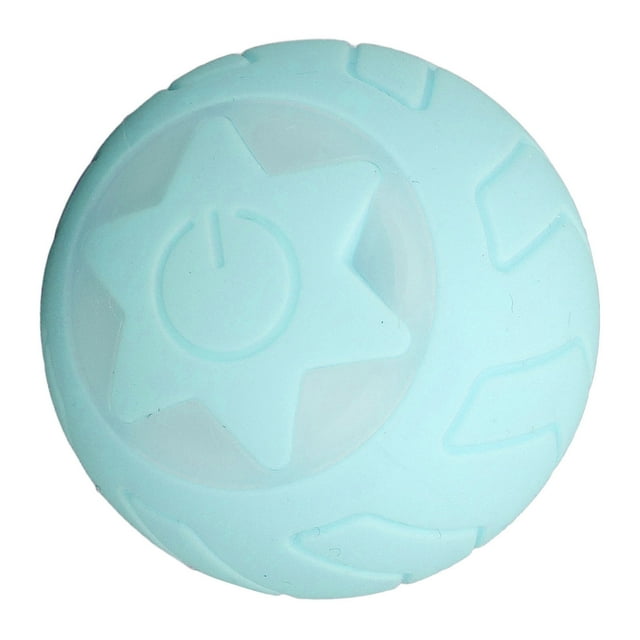 Peppy Pet Ball for Cats, with Led Flash Colorful Lights Automatic Rolling Ball USB Rechargeable