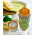 thumbnail image 3 of Creative Motion 13792 Juice Squeezer + Bottle (2 in one) 13792; Drink Fresh juice from the bottle that comes with a squeezer built-in; Product Size: 2.5x9.75x2.5, 3 of 6