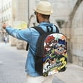 thumbnail image 5 of Splatoon Backpack, Large Capacity 17 Inch Laptop Backpack, Durable Casual Daypack, Water Resistant, 17.3x12.2x5.5 Inch, 5 of 8